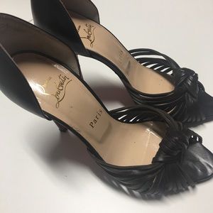 Christian Louboutin dark brown super elegant! Sale price!